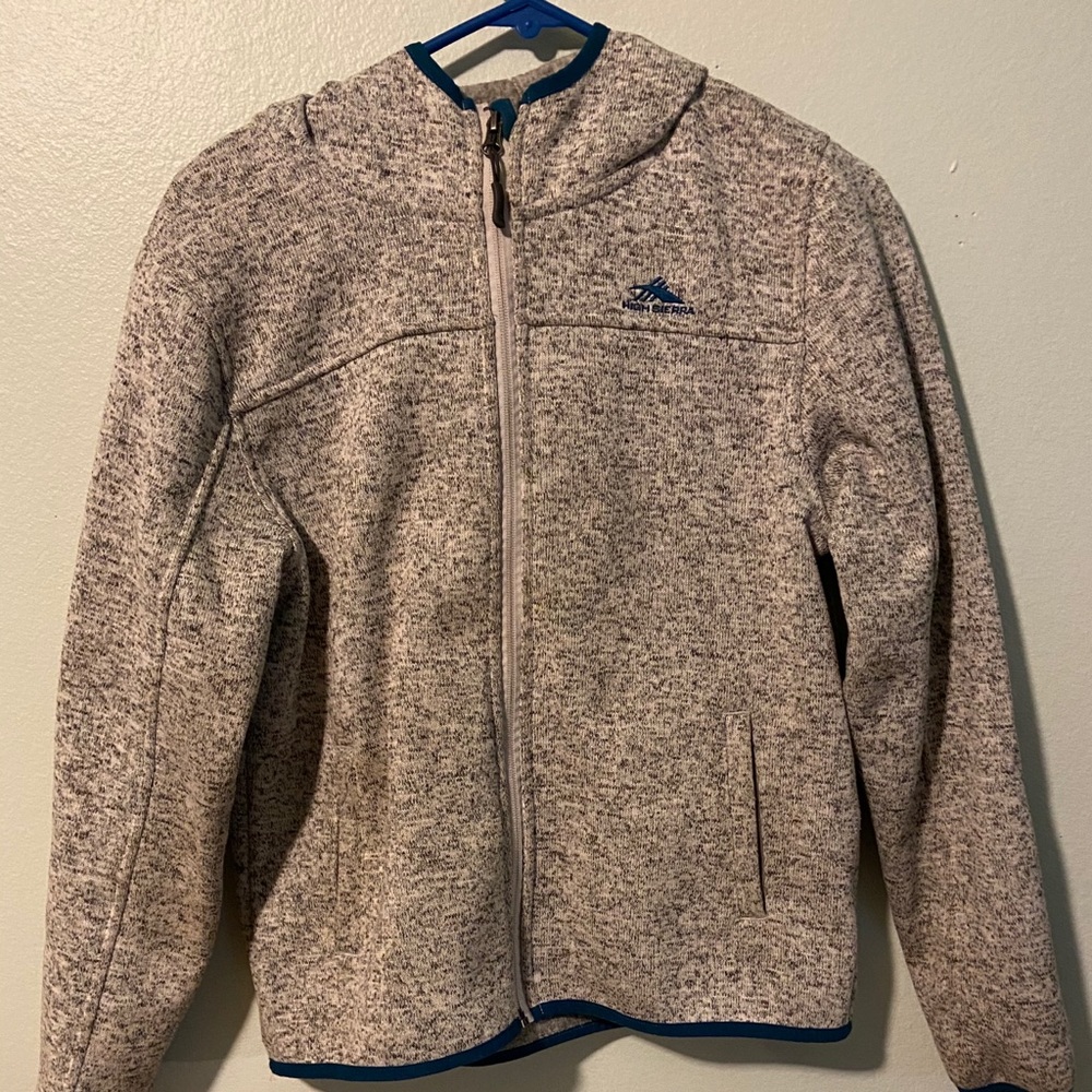 A nice flees zip up jacket